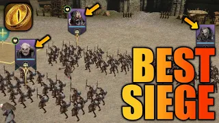 Best Siege Options in Lotr: Rise to War 2.0