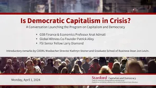 Is Democratic Capitalism in Crisis?