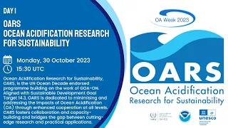 OA Week 2023 - OARS Session