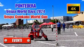 PONTEDERA: Vespa World Days 2024 - Gymkana World Cup - di Sergio Colombini