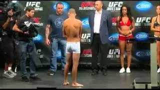 Weigh in UFC 135  - Takanori Gomi vs Nate Diaz