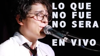 Lo Que No Fue No Será (EN VIVO) - José José (Cover Manu Negrete)