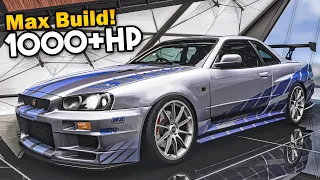 Forza Horizon 5 - Paul Walker Nissan Skyline GT-R R34 Customization | Fast and Furious Gameplay