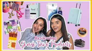 Reviewing Shark Tank Products ft @Gopali 🦈😳😍 | thebrowndaughter