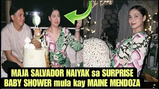 Maja Salvador NAIYAK sa SURPRISE BABY SHOWER para sa kanya ni Maine Mendoza