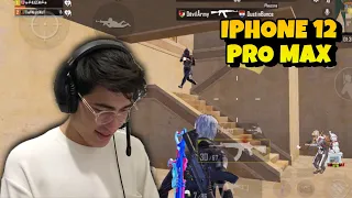 Iphone 12 pro max pubg test | 4 finger with gyroscope | skyhigh mode pubg mobile