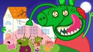 PEPPA PIG ZOMBIE APOCALYPSE - Zombies Appear At The Peppa Pig House ?? | Peppa Pig Funny Animation