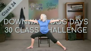 Chair Yoga - Dog Days Class 24 - 36 Minutes More Seated, Some Standing