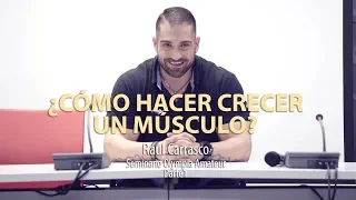 HOW TO MAKE THE MUSCLE GROW? | Raúl Carrasco Seminar Part 1