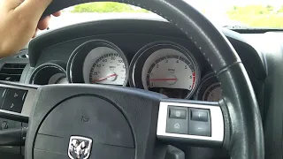 2009 Dodge Charger R/T acceleration with two adults.