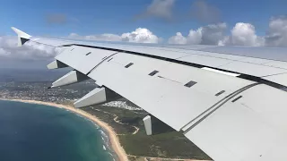 QANTAS A380-800 Landing & Taxi at Sydney Airport
