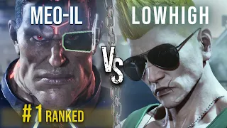 Tekken 8 ▰ MEO-IL (#1 ranked Jack-8) VS LOWHIGH (#2 ranked Dragunov) | Ranked Matches