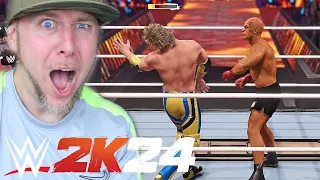 WWE 2K24 Mike Tyson comes to wwe to FIGHT Logan Paul