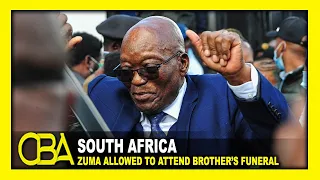 Zuma allowed to attend brother’s funeral