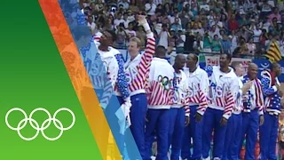 The Dream Team's Basketball gold at Barcelona 1992 | Epic Olympic Moments