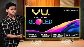 VU GloLED 4K 55" TV Review 🔥 | Best Budget 4K TV.? | 104W Speakers | Dolby Vision & Atmos 🚀