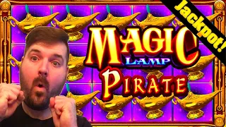 I Kept Increasing My Bet After Every Bonus! JACKPOT HAND PAY! Upto $32.00/SPIN On Magic Lamp Slot!