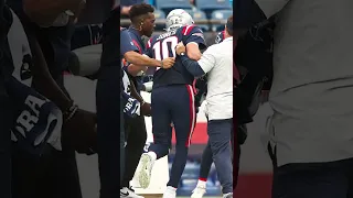 Patriots QB Mac Jones gets X-Rays on injured ankle #shorts