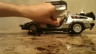 Back to the Future Delorean Toy Review