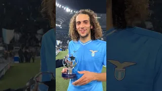Guendouzi couldn’t believe he was #UCL player of the match 😅 #guendouzi #lazio #arsenal #afc