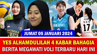 🟢 Berita Megawati Voli Red Sparks Terbaru - JUMAT 05 JANUARI 2024 - Berita Voli Terbaru Indonesia