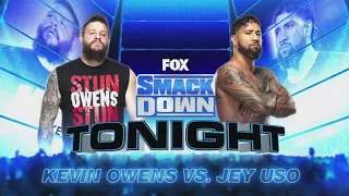 Kevin Owens vs Jey Uso (Full Match Part 1/2)