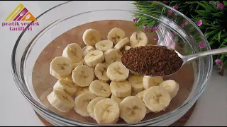 Whisk the banana with coffee and you will be satisfied with the result 😯 Just cook and taste