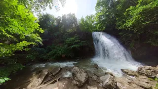 Крым водопад Джур-Джур Самый полноводный и мощный