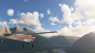 Microsoft Flight Simulator 2020: Zlin Cub at PACV Alaska