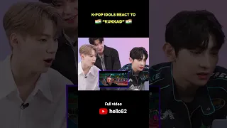 K-pop idols react to "Kukkad" 🇮🇳  #shorts