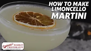 Bar Tutorial | How to Make a Limoncello Martini