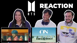 REACTING TO BTS  작은 것들을 위한 시 Boy With Luv FT. Halsey & ON Kinetic Manifesto Film