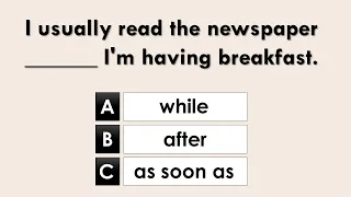 Connectors in English | Grammar Quiz