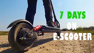 I Commuted on Electric Scooter for 7 Days