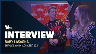 INTERVIEW: Baby Lasagna - "Rim Tim Tagi Dim" (Croatia 2024)  - Eurovision In Concert 2024