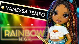 Rainbow High Rockstars Vanessa Tempo Doll Unboxing and Review!