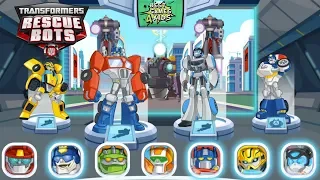 4 RESCUE BOTS, catch evil Morbots! | Transformers Rescue Bots: Disaster Dash Hero Run #174