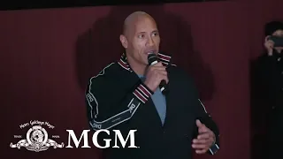 FIGHTING WITH MY FAMILY | Dwayne Johnson Surprises Atlanta | MGM