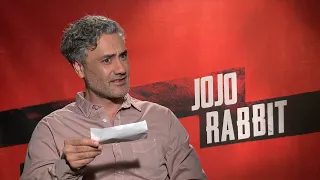 Taika Waititi discusses 'Jojo Rabbit' with Ms. Moviefone