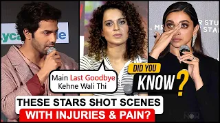 Deepika Bled While Dancing, Kangana's Forehead Injury |Did You Know These Stars Got Hurt On Film Set