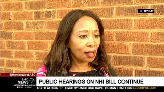 Public hearings on NHI Bill continue