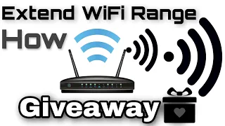 Extend Your WiFi Range || The Easy Router Trick (Free Giveaway!)