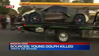 Young Dolph's car towed from the crime scene with police escort | FOX13 Memphis