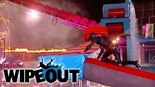 Garbage Boy Vs the Wipeout Zone | Wipeout HD