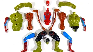 Assemble Marvel's Toys Hulk Smash Vs Siren Head Vs Spider-Man Avengers