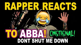 Swedish rapper reacts to "ABBA - Don't Shut Me Down" [REACTION] (EMOTIONAL!) 😂 #reaction #ABBA