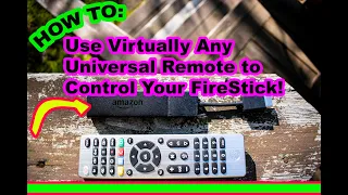 How to Program Any Universal Remote to Work With Amazon FIRE TV Stick