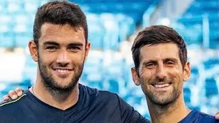 Novak Djokovic Matteo Berrettini sing World Vaccination song Wimbledon 2021 Men’s Final