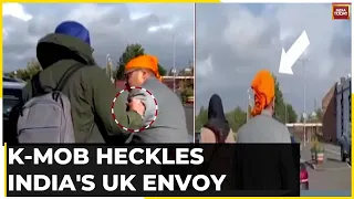 Indian Diplomat Vikram Stopped From Entering Gurdwara By Khalistani Army In UK