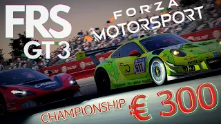 Forza Motorsport GT3 // €300 Team Championship